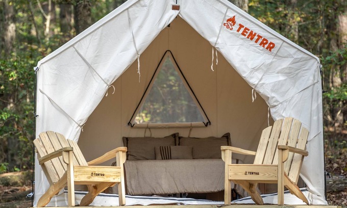 Morton RV Rental | Tentrr State Park Site - Mississippi Roosevelt State Park - Tall Trees B - Sing