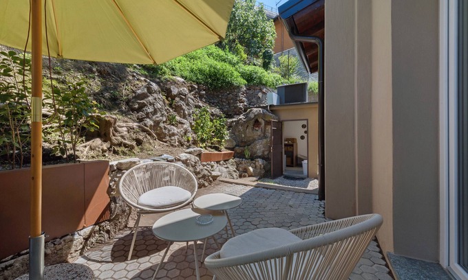 Como Apartment | Teresa Suite in Como with Private Terrace, Wi-Fi & Air Conditioning