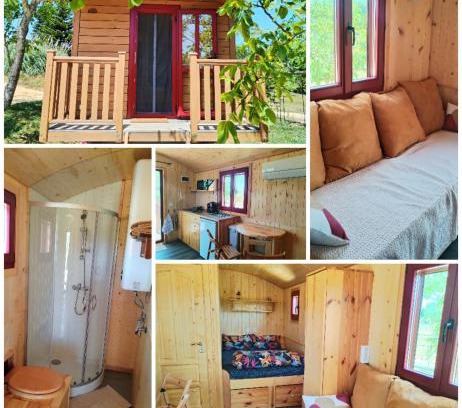 Villeneuve-sur-Lot Other | Terra Bulle Hébergement - Roulotte climatisée avec SPA privatif