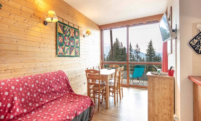 Chamrousse Apartment | Terraced Escape in Chamrousse