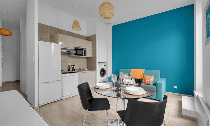 Les Chalets - Saint-Aubin - Saint-Etienne Apartment | Terrasse Riquet - en plein coeur de Toulouse