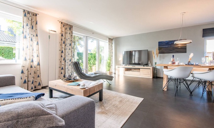 Westerland House | Terrasse. Zentral. Exklusiv
