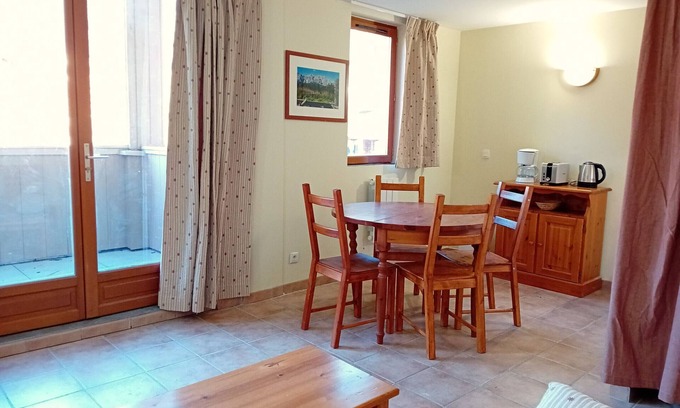 Termignon Apartment | Terrasses D 308 - PARC NAT. VANOISE studio 4 pers