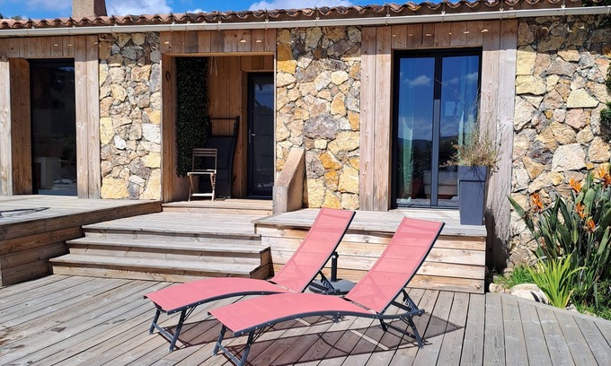 Porto-Vecchio Villa | Terrazza di Ziteddi 8 pers 4 chambres Piscine Privée Porto Vecchio