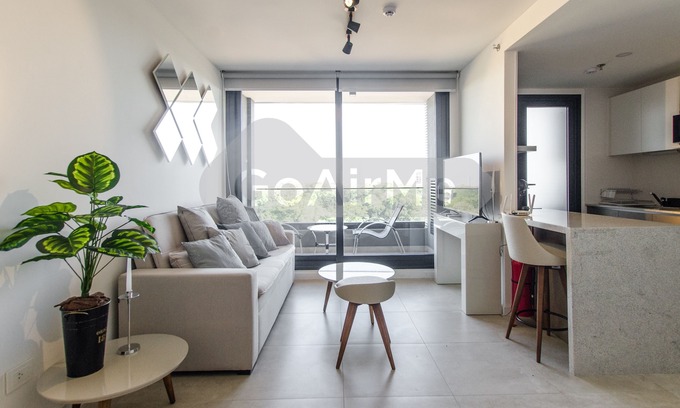 Asuncion Apartment | The apartment is located in a beautiful building called Feel on Santisima Trinidad Avenue