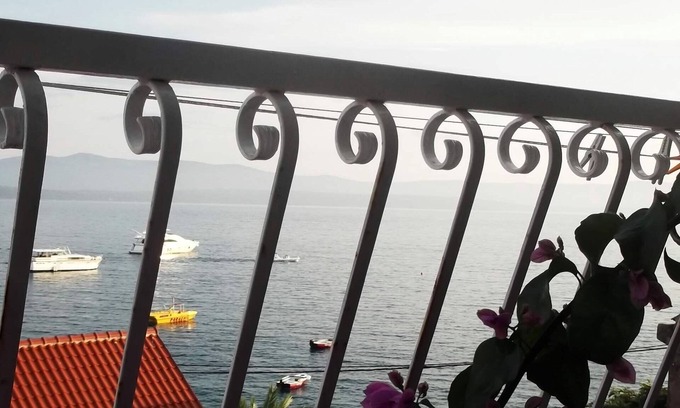 Bol Apartment | The apartment is located on the first floor of our house, 50 meters from the sea