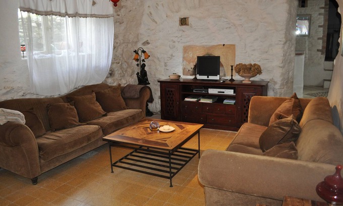 Chamborigaud Apartment | "The Arches" Lodging in house carractère eighteenth garden, pool