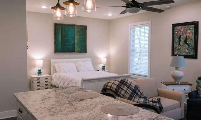 Bowling Green Apartment | The Blue Nest: Downtown, WKU, Hospital & Garage