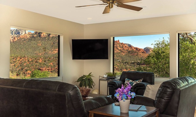 Uptown Sedona Condo | The Bluebird 2 Bedroom Villa (Unit #F) @ Uptown View Villas