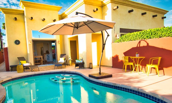 Desert Club Manor House | The Bottlebrush: Your Private Hideaway with Pool/Jacuzzi. 5-Star Hospitality!