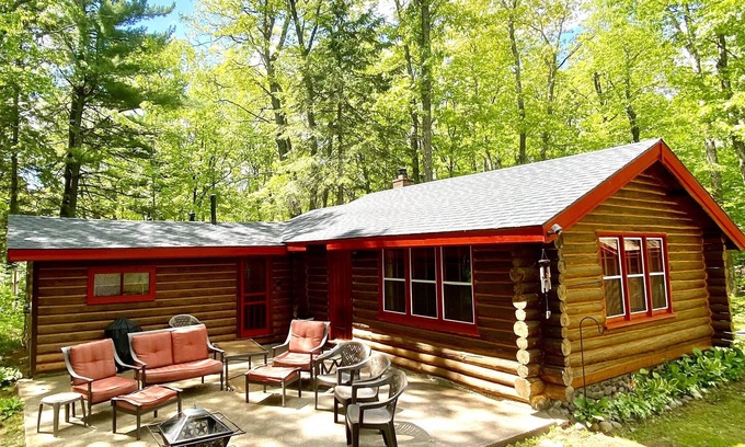 Iron River Cabin | THE CABIN- come experience the rustic charm!!