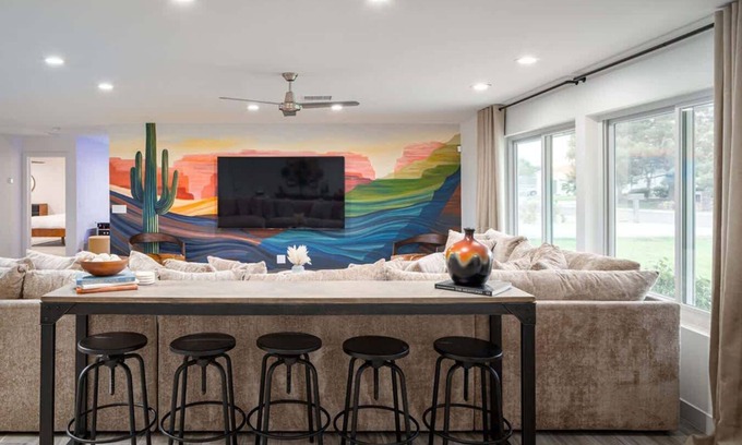 Camelback East House | The Claremont: Chic Luxe, Putting Green & Pool