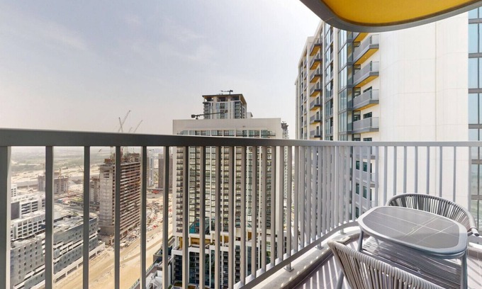 Nad Al Sheba Apartment | The Crest A - Premium Two Bedroom High-Rise Escape