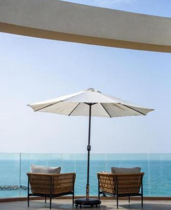 Haifa Apartment | The dream penthouse in front of the sea with Jacuzzi and BBQ