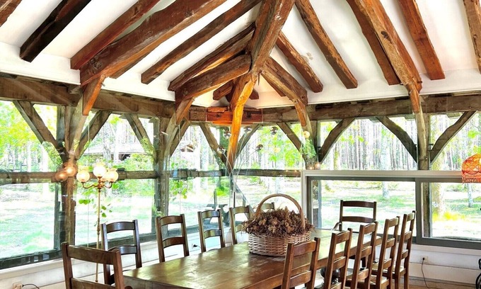 Soustons House | THE GLADE 13/14 pers. Ocean & forest. Natural, quiet, authentic, unique.