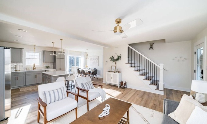 Madison Heights Apartment | The Golden Jewel, Game Room, Fire Pit and Deck!