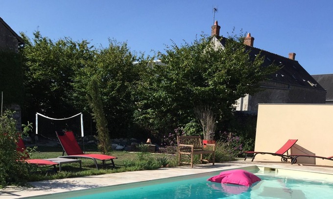 Suevres House | THE HAPPINESS OF A COTE GRAND GITE 15 PERS NEAR CHAMBORD