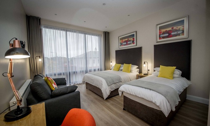 Londonderry Apartment | The James Suites - Designer suite with kitchen.