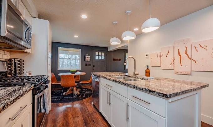 Bristol Hills Ski Chalet | The Johnson Chalet in Bristol/Canandaigua*HOT TUB*