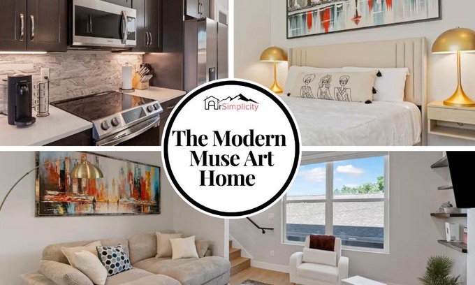 Barths House | The Modern Muse Art Home