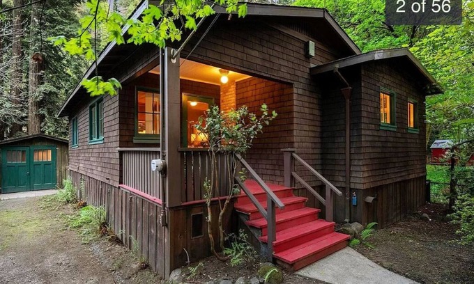 Villa Grande Cabin | The Perfect Cabin In The Woods At The Russian River - Dog Friendly