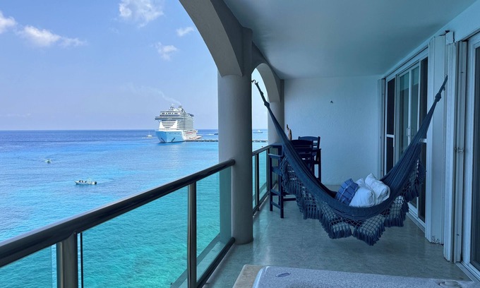 Colonia Andres Condo | The Queen of Cozumel Coastal Crown 👑 Ocean Front Luxury Condo, DOWNTOWN LOCATION