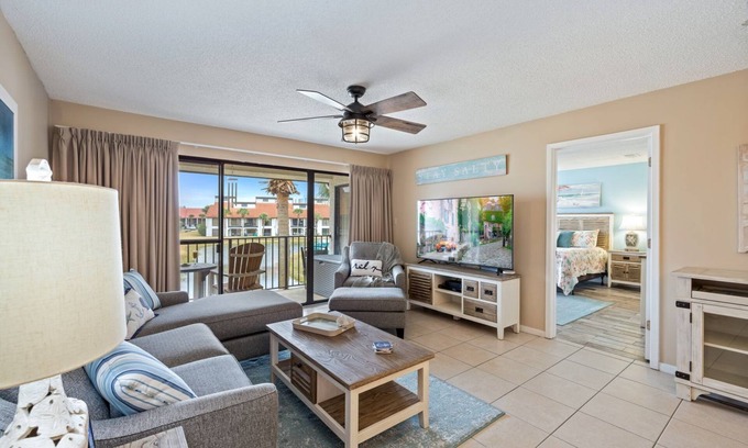 Panama City Beach Villa | The Salty Escape Edgewater Villa Sleeps 7