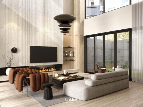Thanh Nhan Apartment | The Sapphire Bamboo Hanoi-Stylish Loft with Rooftop Pool-Near Street Food
