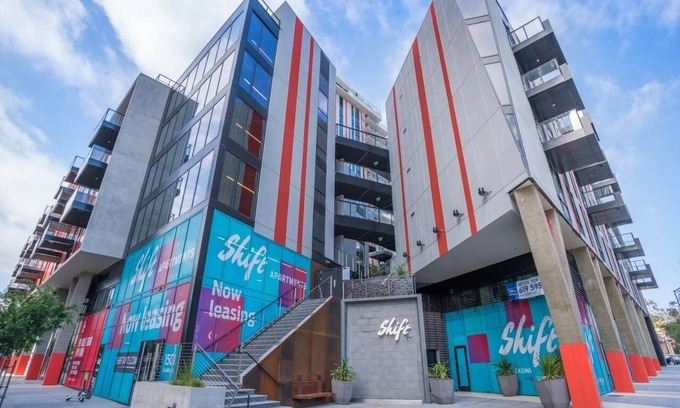 East Village Apartment | The Shift: Charming 1-Bedroom with A/C & Fitness Room in Vibrant San Diego