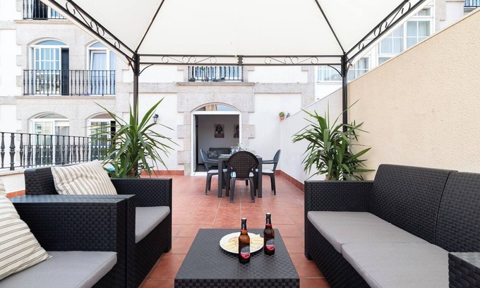 Casco Vello Apartment | The Sun Terrace