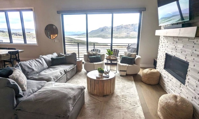 Hideout House | The views! Enjoy this Hideout Pet-friendly home!