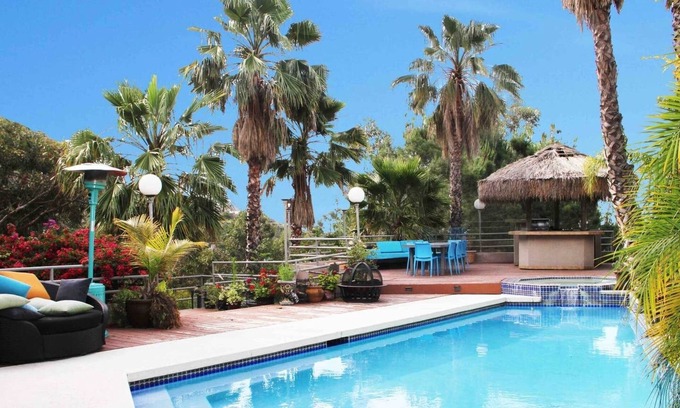 Altadena Villa | The Villa of 100 Games: Idyllic secluded mountain villa w/pool & spa