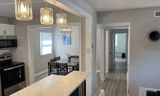 Winston - Salem House | The Welcoming Winston | 3BR Cozy Home & Pool Table
