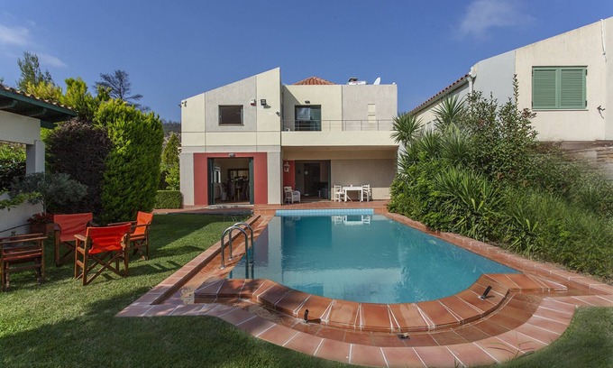 Oropos House | Theo Pool Villa (Magnificent Sea View)