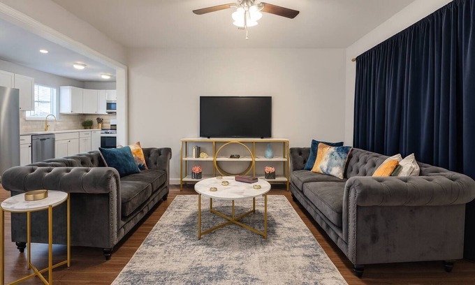 West Arlington Apartment | This is a private room in a house. You are renting a room with a queen bed and an attached bathroom.