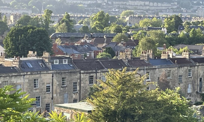 Bath House | This large comfortable rambling Georgian house for 5 with panoramic city views