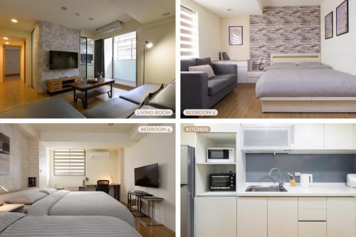 Daan Apartment | Three Master Bedrooms 4B4b Home 1min to SYS MRT 三主臥4房4衛 1分到國父紀念館站