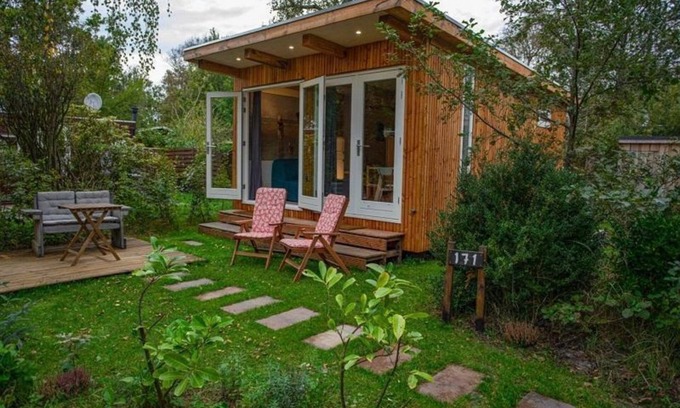 Sint Maartensvlotbrug House | Tiny House Philomenos, eco-friendly built in the beautiful Campanula Park, Sint Maartenszee