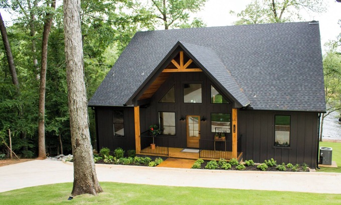 Farmerville Cabin | "Tipi" Cabin is a newly built, elevated rustic home on Lake D'arbonne!