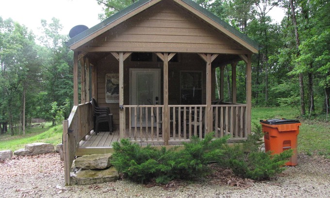 Shell Knob Cabin | TLC-Tiny Cabin with loft located in park like setting.