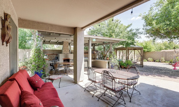 Estrella Village House | Tolleson Hideaway w/Backyard & Outdoor Kitchen!