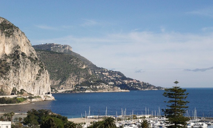 Beaulieu-sur-Mer Apartment | Top floor apartment, large terrace, exceptional view, near Nice .Garage.