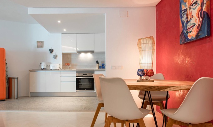 Ibiza Town House | Top Location Stylish Apartment in Marina Botafoch 5pp