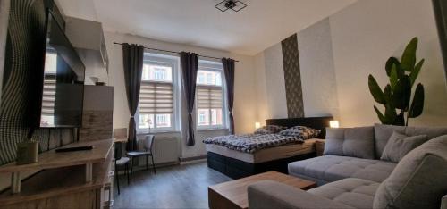Plauen Apartment | Top3 Ferienwohnung mit Fitnessstudio