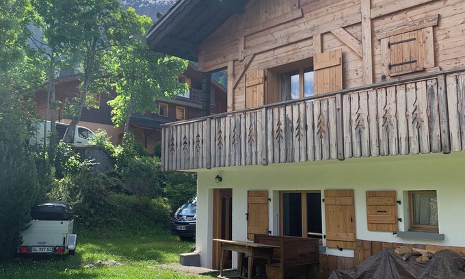 Les Houches Apartment | Tour du Mont Blanc Appt - Les Houches Town Center - Sleeps 4