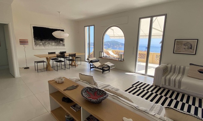 Nice Villa | Très Belle Villa Méditerranéenne - VUE MER Panoramique