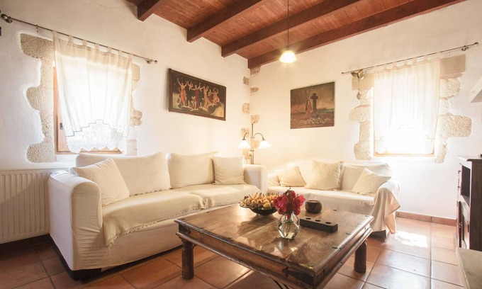Vamvakopoulo Villa | Traditional elegant Cretan Stone Home for families