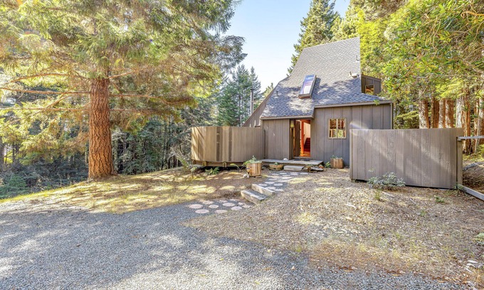 Sea Ranch Cabin | Tranquil, dog-friendly home w/valley views and wood stove - close to trails