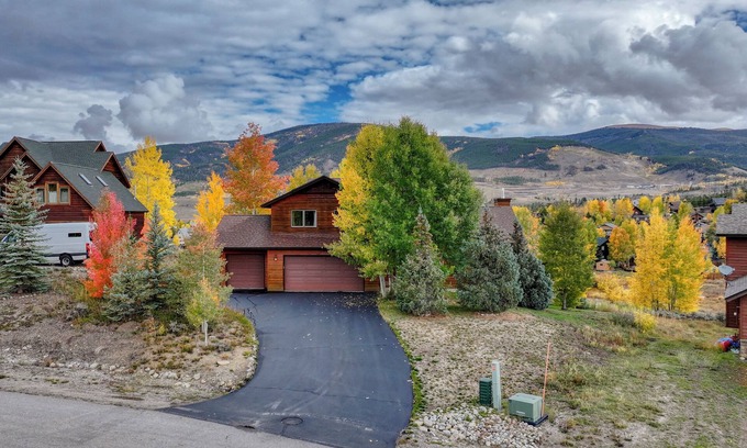 Summit Cove House | Tranquil luxury Dillon home 5BR + HotTub + Heated Garage available 30+ days