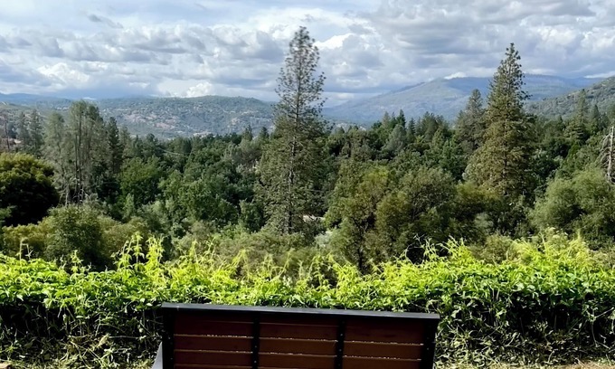 Oakhurst Cabin | Tree top views/2BD 2BA/17 mi YOSE south gate/8.6 mi Bass Lake/dog friendly